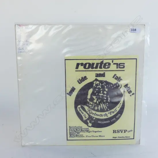 The Rolling Stones, Route '76 - Low Tide And Fair Hits! - Knebworth Fair - Recorded Live August 21st, 1976